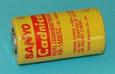 Battery: KR-1500SC - SANYO - SC-1500 SANYO