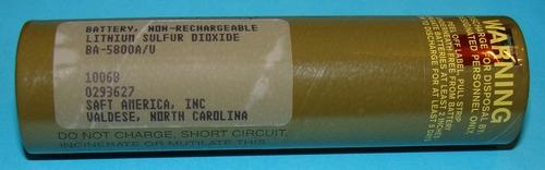 MISCELLANEOUS BATTERIES BA-5800/U